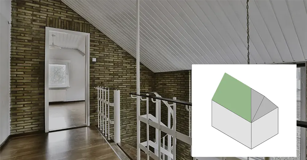 Hip to gable Loft conversion 1
